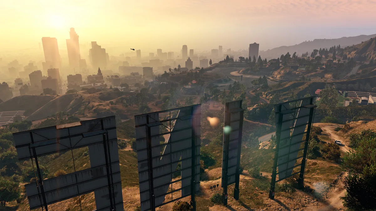 In-game screenshot from the Grand Theft Auto V Enhanced store page